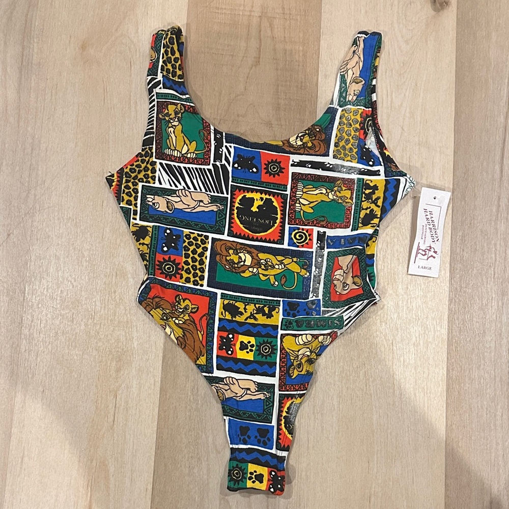 Women’s 90s Cheeky Aerobic Bodysuit